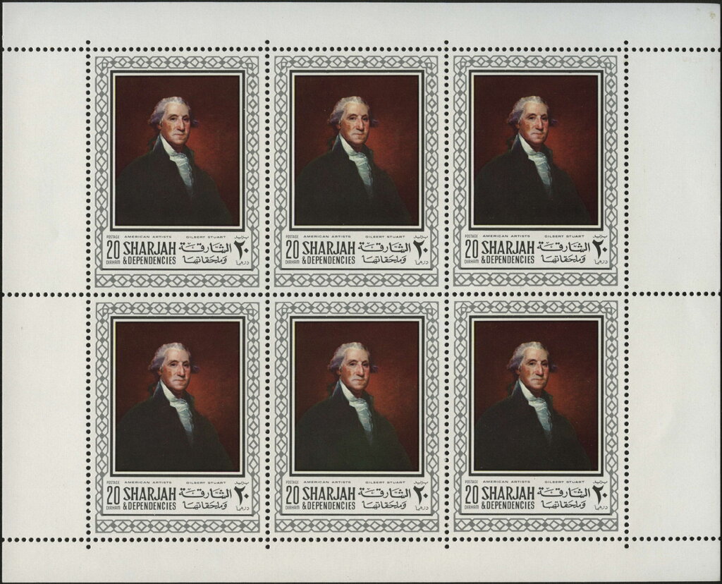 George Washington, by Gilbert Stuart