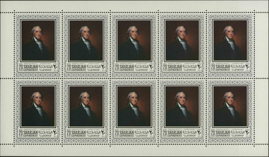 George Washington, by Gilbert Stuart