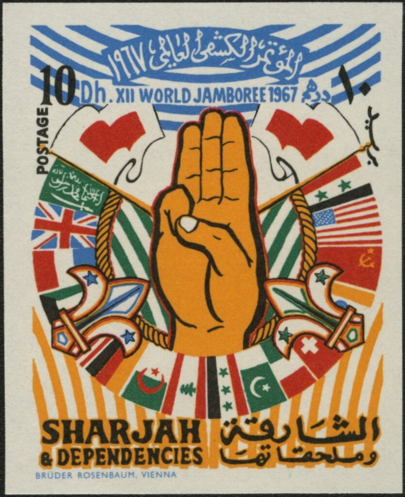 Hand with Boy Scout Salute