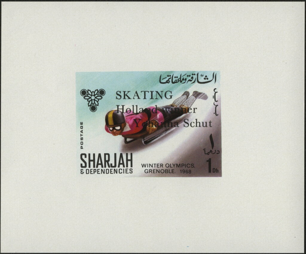 Luge overprinted Skating, Johänna Schut
