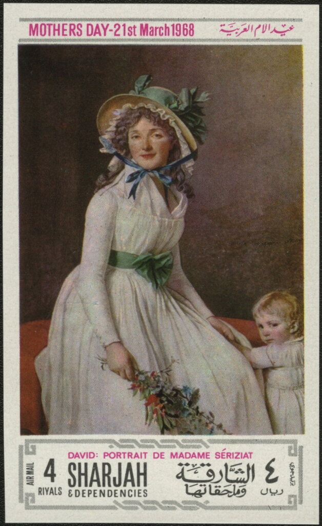 Portrait de Madame Sériziat, by Jacques-Louis David (1795)