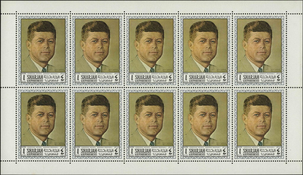 Portrait of John F. Kennedy, by Norman Rockwell