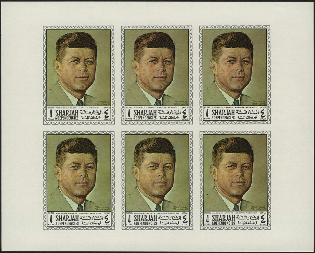 Portrait of John F. Kennedy, by Norman Rockwell