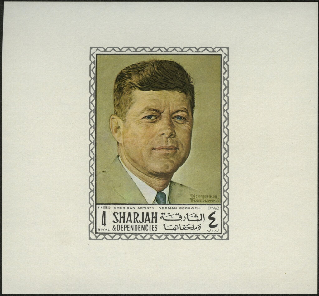 Portrait of John F. Kennedy, by Norman Rockwell