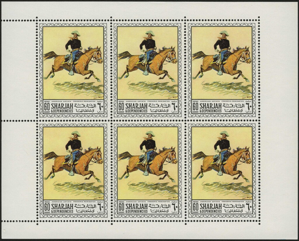 US Cavalry Officer, by Frederic Sackrider Remington