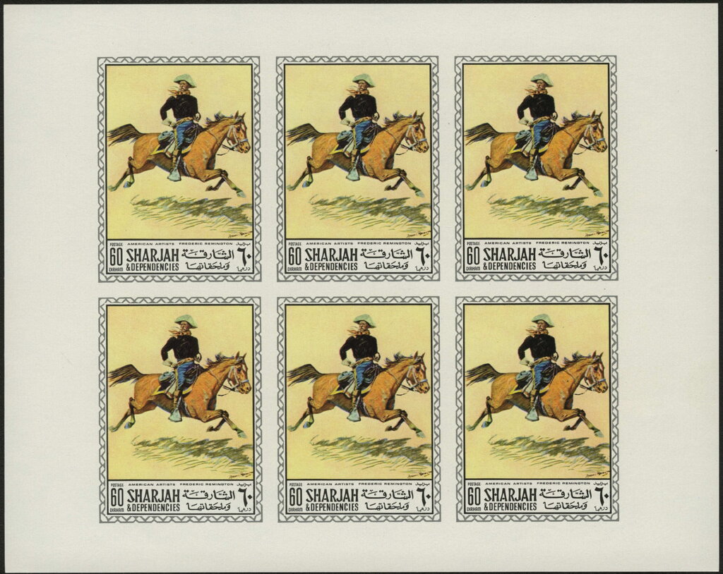 US Cavalry Officer, by Frederic Sackrider Remington