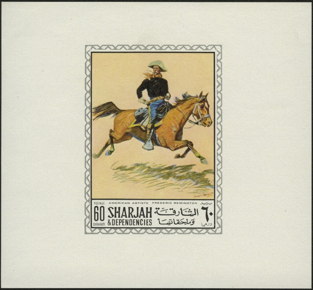 US Cavalry Officer, by Frederic Sackrider Remington