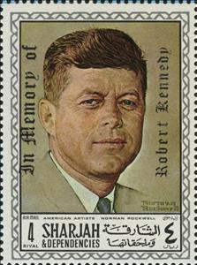 Stamp, US Cavalry Officer, by Frederic Sackrider Remington, Sharjah,  , Animals (Fauna), Horses, Mammals, Paintings