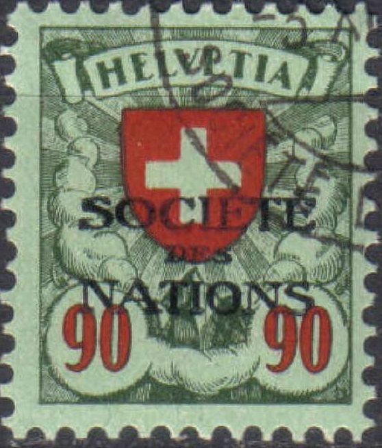 Coat of Arms (SDN overprint)