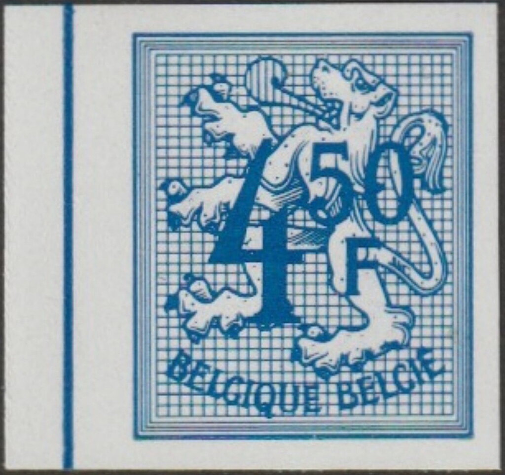 Number on Heraldic lion