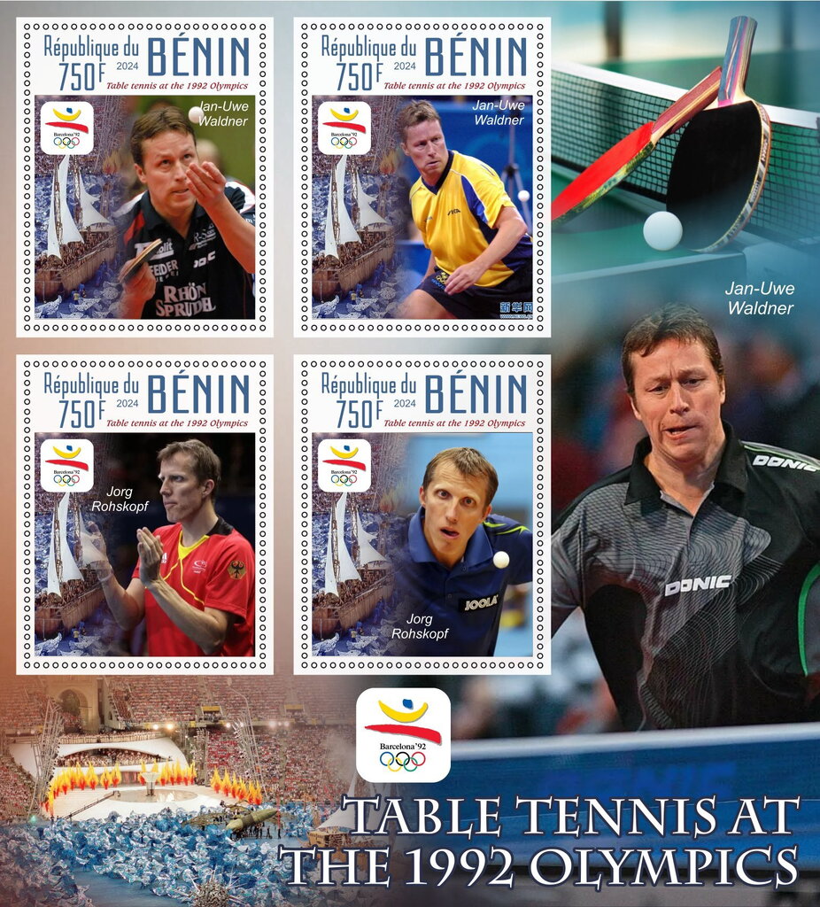 Olympic Games in Barcelona in 1992 Table Tennis