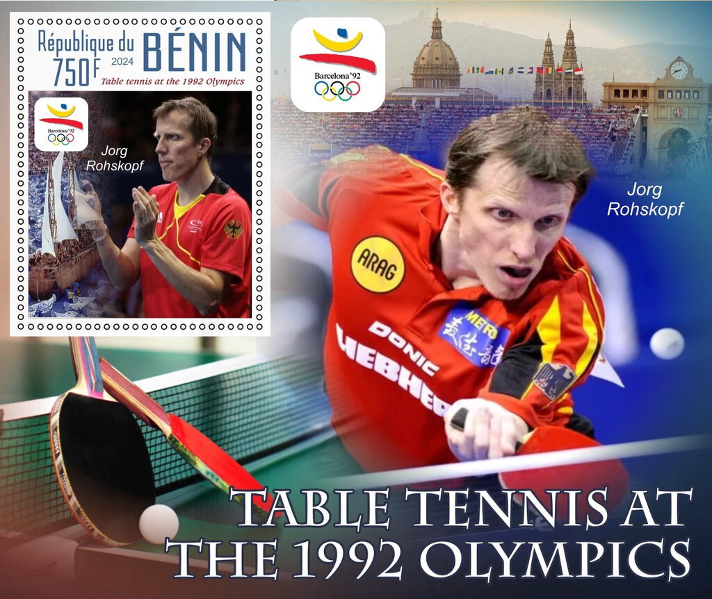 Olympic Games in Barcelona in 1992 Table Tennis