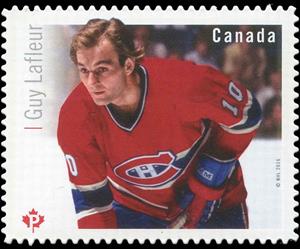 Stamp, Guy Lafleur, Canada,  , Athletes, Ice Hockey, Sports, Winter Sports