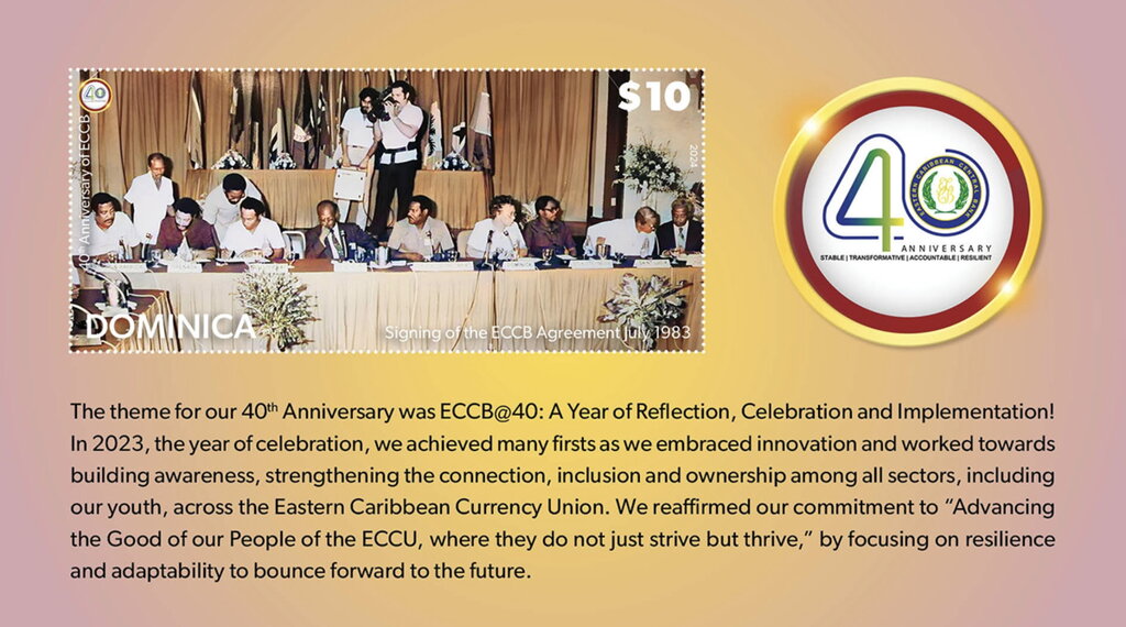 East Caribbean Currency Board, 40 Years