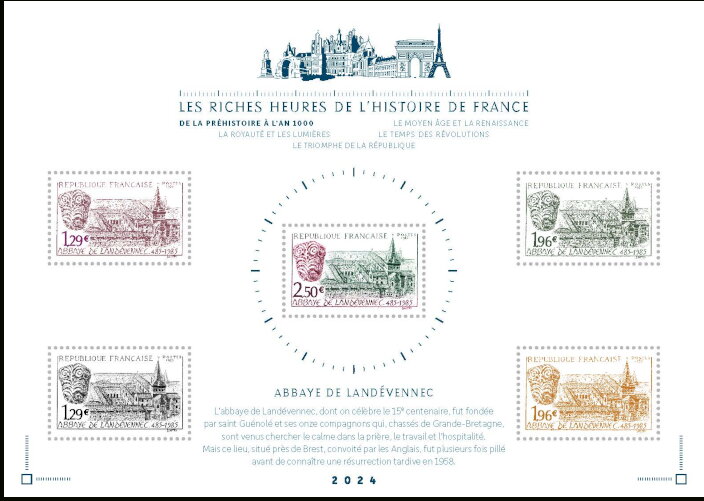 Landévennec Abbey Design of 1985