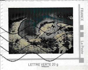 Stamp, Aerial view of Coast, France,  , Coastal Areas