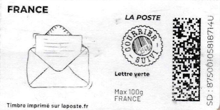 Letter 4. Redesign no logo Courrier Suivi
