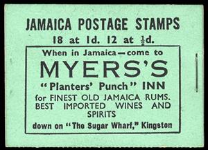 Booklet, King George VI and Scenes of Jamaica, Jamaica,  , Famous People, Heads of State, Kings, Men, Royalty