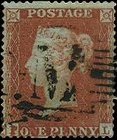 Stamp, Queen Victoria (1819-1901), Malta,  , Crowns and Coronets, Famous People, Heads of State, Queens, Royalty, Women
