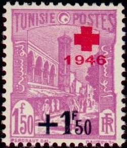 Stamp 1945-47 overloaded