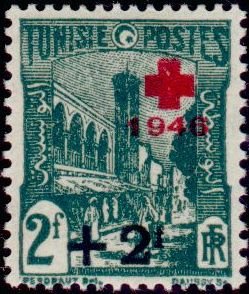 Stamp 1945-47 overloaded