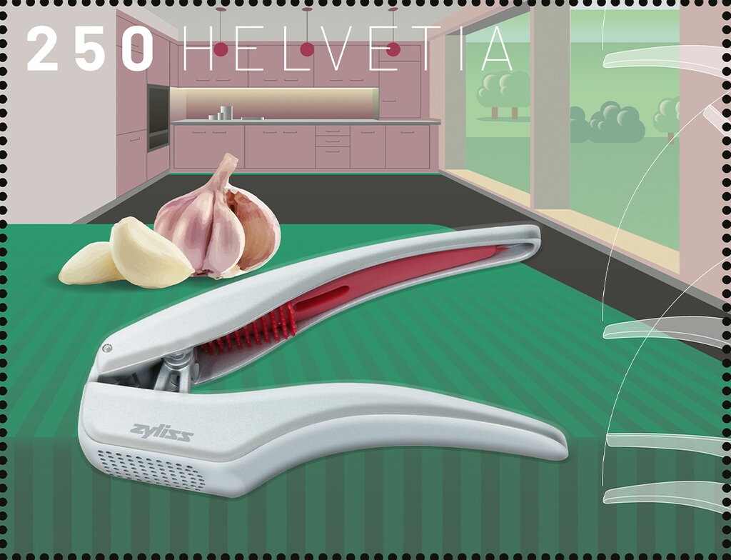 Swiss inventions − Garlic press