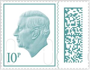 Stamp, King Charles III - Security Code MPIL M23L, United Kingdom of Great Britain & Northern Ireland,  , Famous People, Heads of State, Kings, Royalty