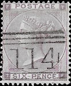 Stamp, Queen Victoria (1819-1901), United Kingdom of Great Britain & Northern Ireland,  , Crowns and Coronets, Famous People, Heads of State, Queens, Royalty, Women