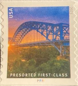 Stamp, Arrigoni Bridge, Middletown, Connecticut, United States of America,  , Bridges