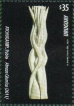 Stamp, Pablu Atchugarry, Sculptor, Uruguay,  , Sculptures