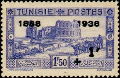 Stamp 1931-33 overloaded