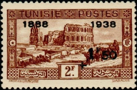 Stamp 1931-33 overloaded