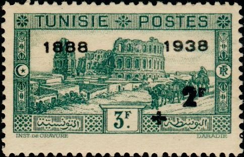 Stamp 1931-33 overloaded