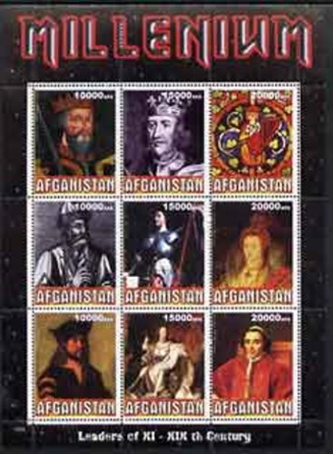 Millenium - Leaders of 9th-19th Century