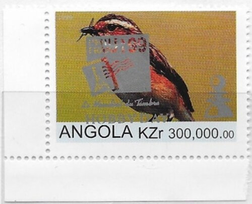 Flora and Fauna Whinchat Overprint