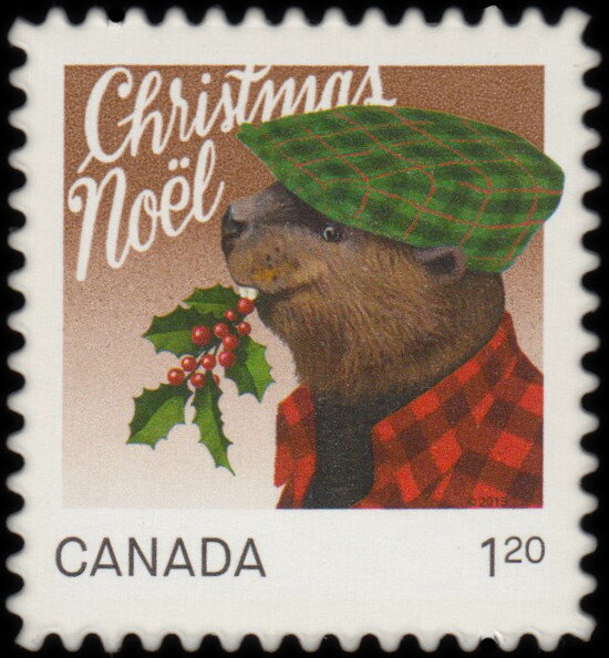 Christmas Animals: Beaver