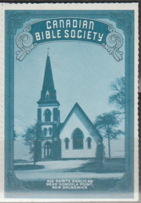 Canadian Bible Society. All Saints Anglican, Gondola Point
