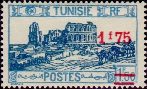 Stamp 1926-28 overloaded