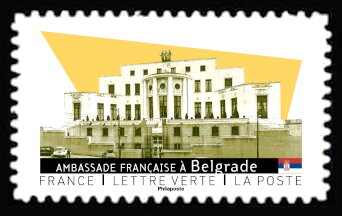 Embassy of France in Belgrade, Serbia
