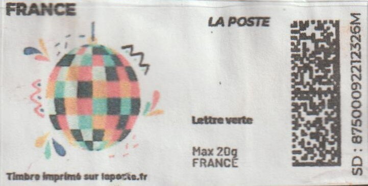 Disco Ball. Redesign without laposte logo