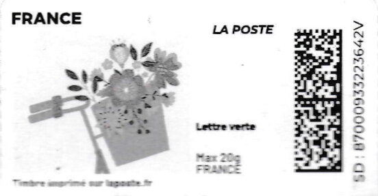 Spring. Flowers on a Bike. Redesign without laposte logo