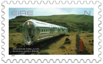 Stamp, Imagining Ireland : AI Design of Ireland, Ireland,  , Art, Technology