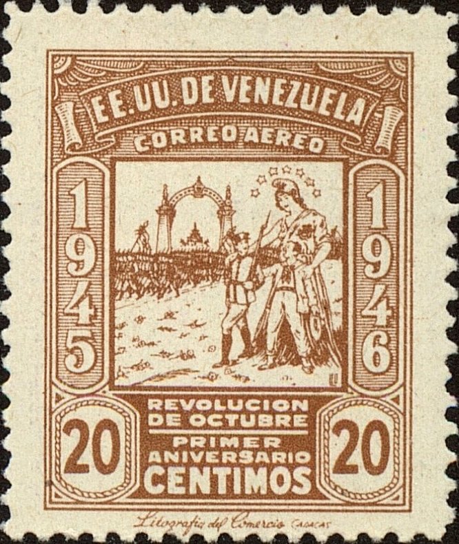 1st anniversary of the revolution, October 18