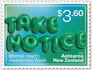 Stamp, Take Notice, New Zealand,  , Healthcare