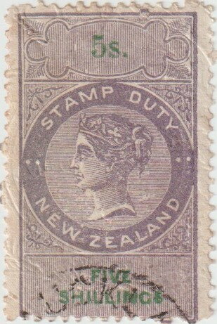 Stamp Duty - Queen Victoria