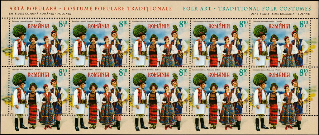 Folk Costumes from Bistrita-Nassau and Krakow