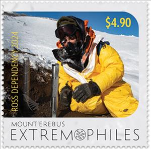 Stamp, Craig Cary, Researcher on Mount Erebus, Ross Dependency,  , Scientists