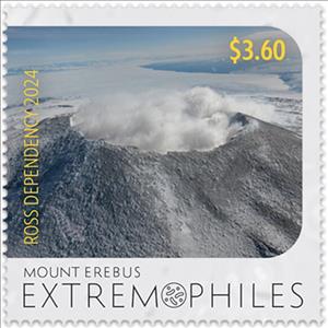 Stamp, Crater of Mount Erebus, Ross Dependency,  , Mountains, Volcanos