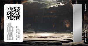 Stamp, Cave, Switzerland,  , Cryptostamps, Landscapes
