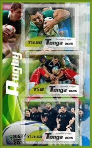 Mini Sheet, Sport Rugby, Tonga,  , Rugby, Sports